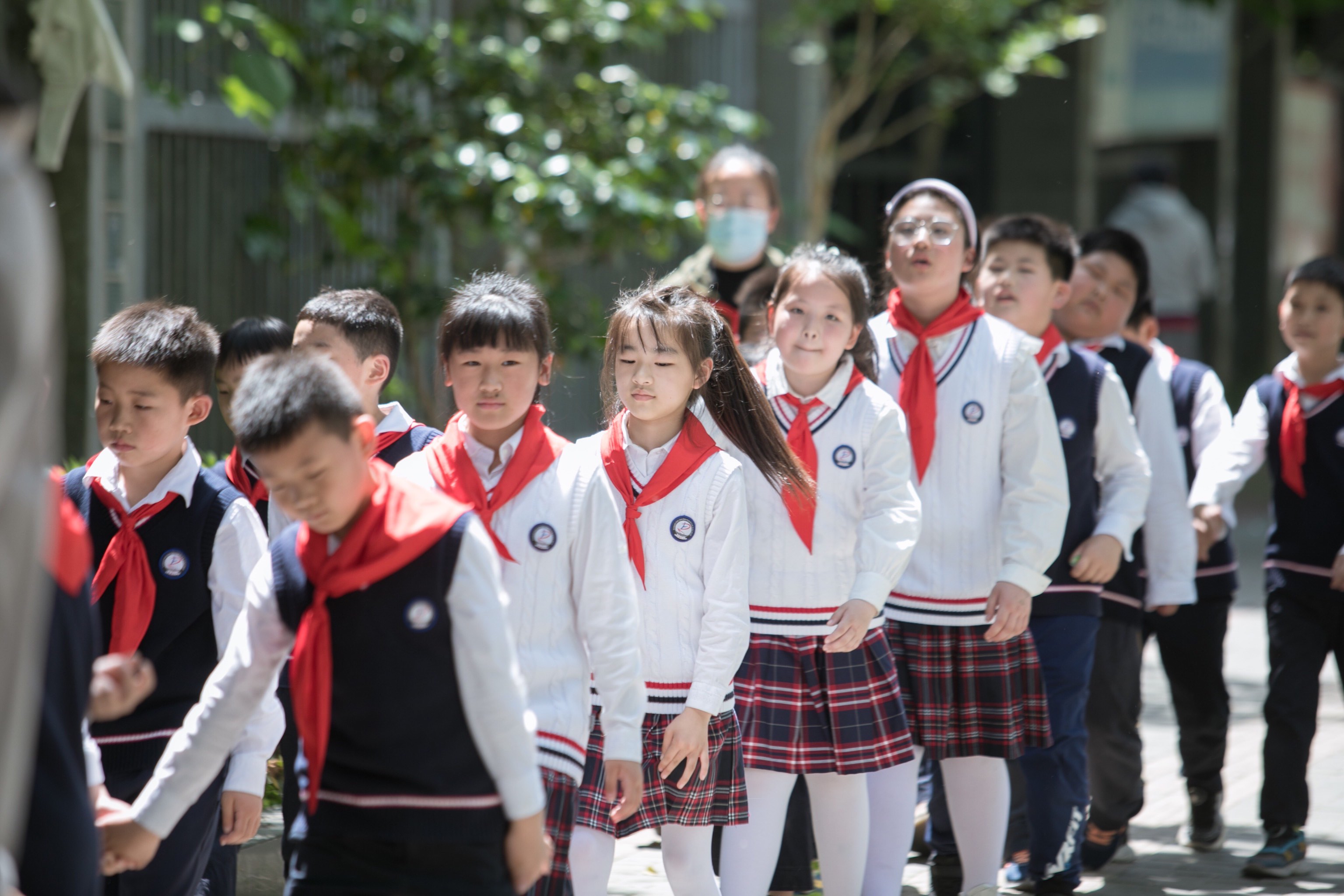 上海市大华第二小学少年先锋队入队仪式